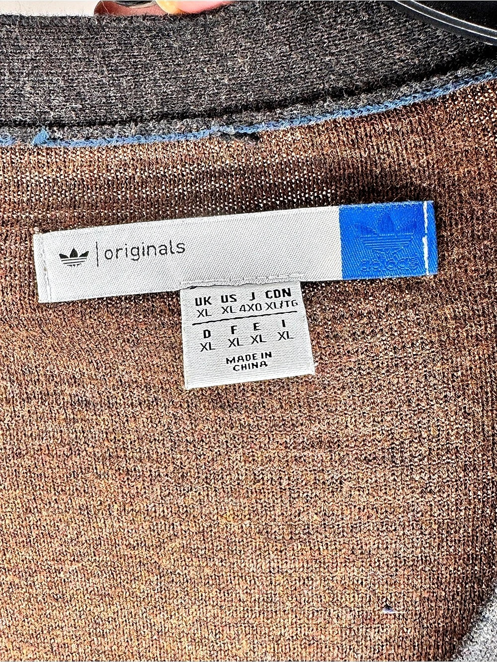 adidas Color Block Cardigan XL - Picture 3 of 3